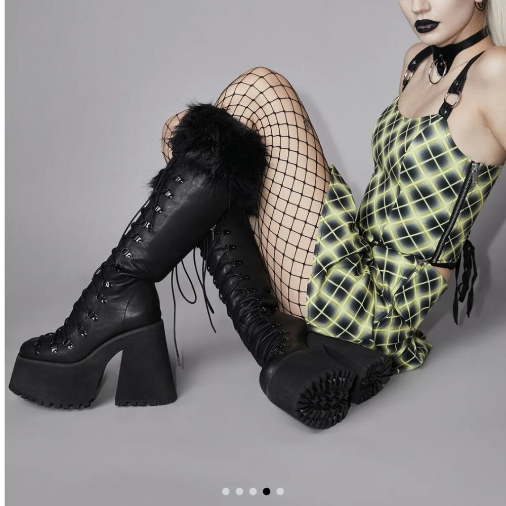 God Forsaken Widow Boots size 8
